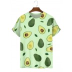 Men's New Fashion Avocado Versatile T-Shirt